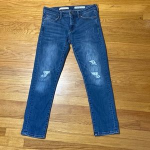 Anthropologie Pilcro and the Letterpress Slim Boyfriend Jeans. Size 27
